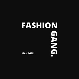 Телеграм канал Fashion Gang Manager [Работаем]